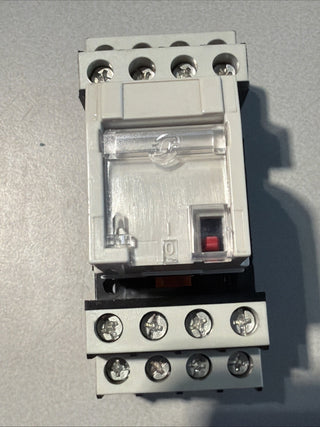 Telemecanique Rhn 412b Umschaltung Relais Mit Basis,5A,250V,0