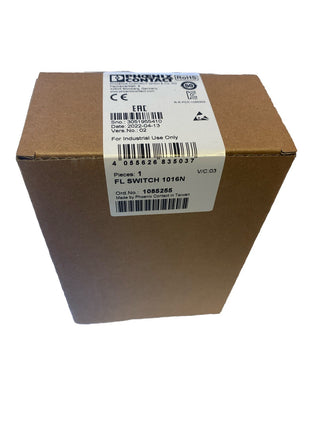 Phönix Industrial Ethernet Switch FL SWITCH 1016N Phönix Contact 10852552