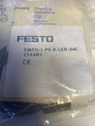 FESTO SMTO-1-PS-K-LED-24C Magnetsensor 151683 NEU0