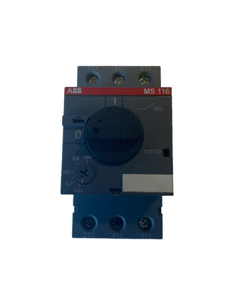 ABB MS116-1.0 Motorschutzschalter Auslöseklasse 10A, 0.63 ... 1.0 A ABB 1SAM25001