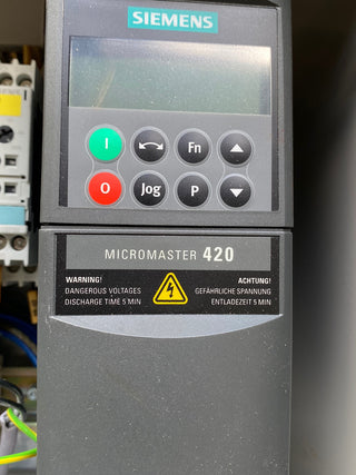 Siemens Frequenzumrichter Micromaster 420 IM STEUERKASTEN 5