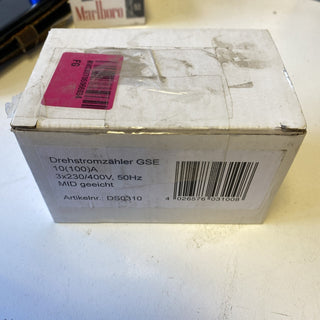 NEU & OVP: B+G E-tech GSE-DS100 (DS100-00B) Drehstromzähler 100A | MID geeicht |2