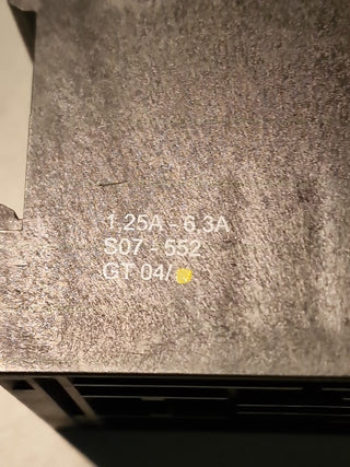 SIEMENS 3UF5001-3AB00-1 (1,25...6,3A) GRUNDGERÄT ,7