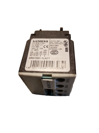 Siemens 3RH1921-1LA11 Auxiliary switch block0