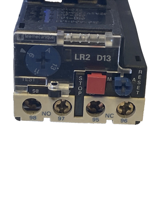 Telemecanique LR2 D1316 Thermisches Überlastrelais 9-13A Motorschutz | Gebraucht1