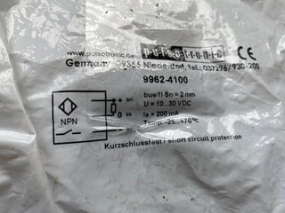 Pulsotronic 9962-4100 Induktiver Näherungssensor (N.O., NPN, M12, bündig) | NEU2