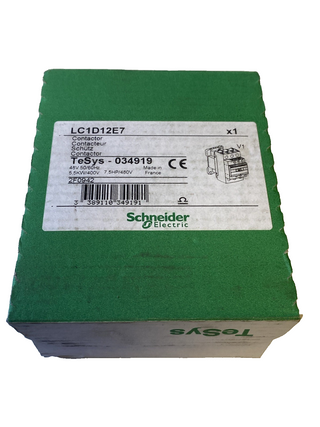 Schneider Electric TeSys D Leistungsschütz LC1D12E7 – NEU & OVP0