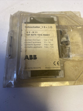 ABB S2 - H11 GH S270 1916 R0001 Hilfsschalter 1s + 1ö - NEU/OVP0
