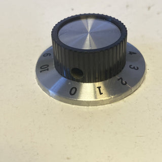 TRU COMPONENTS RN-114A Drehknopf mit Skala Aluminium (Ø x H) 36.8 mm x 14.8 mm2