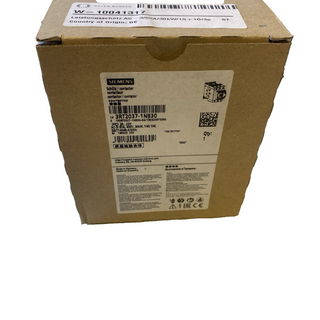 Siemens 3RT2037-1NB30 SIRIUS Leistungsschütz S2 30kW 65A AC/DC 20-33V NEU & OVP