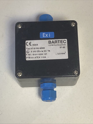 BARTEC 07-5105-9006 Explosionsgeschütztes Polyester-Anschlussgehäuse (gebraucht)0