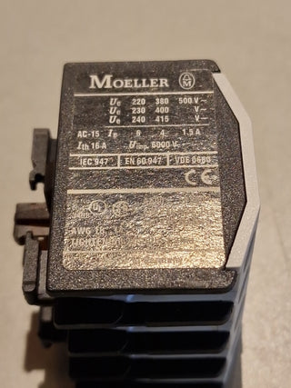 2xMOELLER DIL 00 M+40DIL Leistungsschütz 220-660V 4 KW  (B336)#15