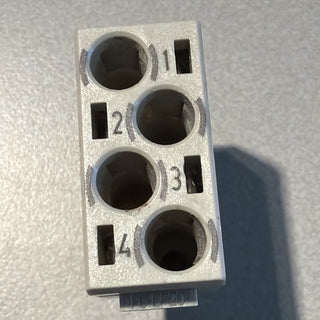 16x Harting Han E 09140043141 Buchseneinsatz 4-polig axial Schraub – o.OVP1