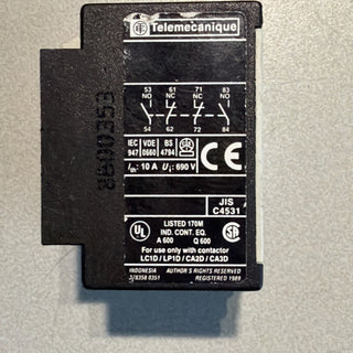 Telemecanique LA1 DN22 Hilfsschalterblock | 2 NO + 2 NC | Hilfskontakt Schütz1