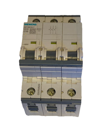 Siemens 5SY63107 5SY6310-7 Leitungsschutzschalter 10 A 230 V, 400 V0