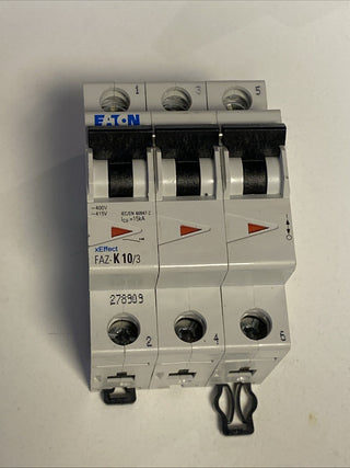 Eaton FAZ-K10/3 LS-Schalter 10A 3p K-Char0