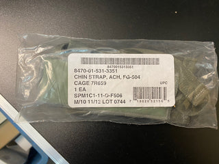 Neue USGI Grey Chin Stap ACH Assembly! NSN:8470-01-531-33510
