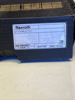 Bosch Rexroth VT-PVAR 2-11/1 | R900029371 | Steuerungskarte - Neu: Sonstige0