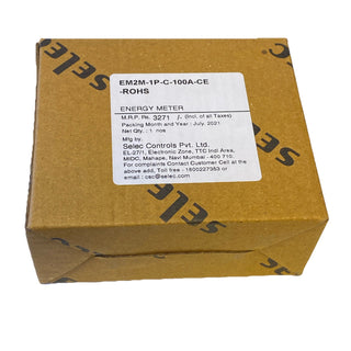 EM2M-1P-C-100A-CE Zähler elektrischer Energie digital für DIN-Schiene LCD Selec1