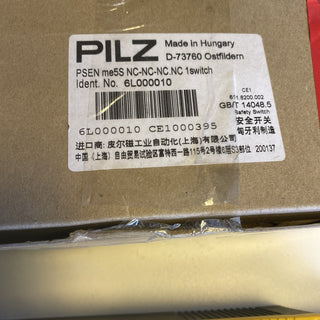 Pilz PSEN me5S 6L000012 Sicherheitsschalter Schutztürsystem Zuhaltung Neu oOVP2