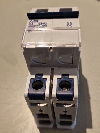 ABL SURSUM 2D4TM LS-Schalter D4A 2-polig 480Y/277VAC Miniature Circuit Breaker0