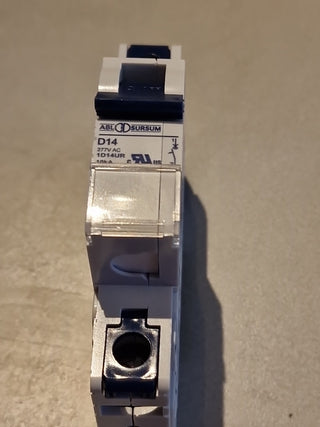 ABL Sursum 1D14UR Leitungsschutzschalter 14A 277VAC neu0
