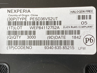 3000x Nexperia PESD36VS2UT TVS-Diode | SOT23 | 36V Unidirektional | Neu & OVP1