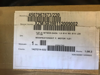 Siemens XZM:58398112009002 Modifikations-Kit Flansch B5 Elektromotor | NEU8