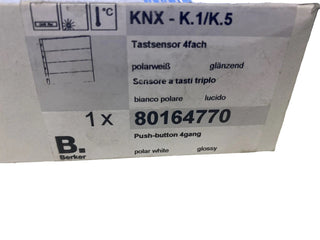 Berker KNX Tastsensor 4-fach Komfort (80164770) – NEU & OVP0