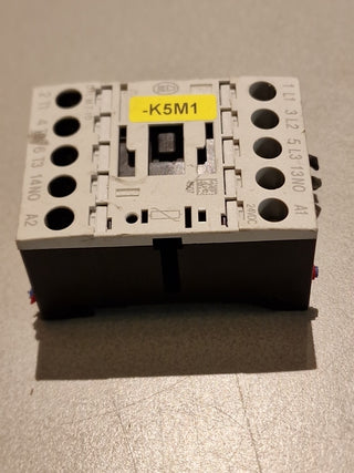Moeller DILM7-10 Leistungsschütz 3-polig 24V DC 3kW 7A 1NO 276565 Gebraucht1
