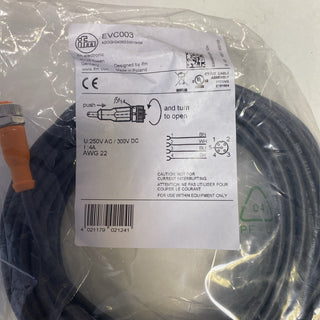 ifm electronic EVC003 Anschlusskabel M12 – 10 m PUR – neu ohne OVP1