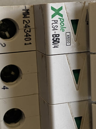 Moeller PBSM‑634/003‑A + PLS4‑B50/4 – FI‑LS Kombi C63A 30 mA8
