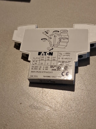 Ru2x ilogod IEC 60947-5-1 1Nr 1NC elektrischer Strom-AC-Hilfskupplungsblock0