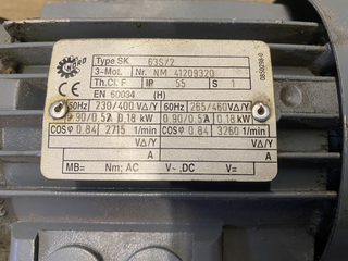 Getriebebau NORD GmbH & Co. KG SK 63S/2 NM 41209320 +1S32AZ-63S/21