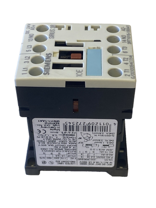 Siemens SIRIUS Leistungsschütz 3RT1015-1BB41 | 3kW 24V DC | Baugröße S00 | Gebra0