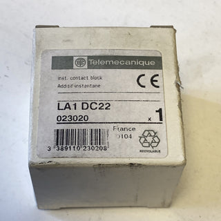Telemecanique LA1DC22 Hilfsschalterblock (2S/2Ö) – NEU & OVP0