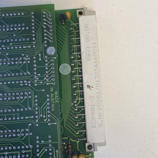 B&R PA81 Analog-Eingangsmodul 10-Bit ECPA81-2 Rev. 00.00 SPS-Modul Einschub1