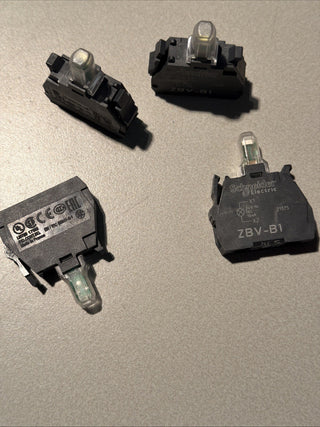 Schneider Electric Harmony XB4 / XB5 LED-Leuchtbaustein Weiß 24V AC/DC (4 Stück)1