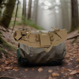 US Miliary USMC FILBE MOLLE Pack Hüftgurt Coyote Braun NSN 8465-01-600-78701