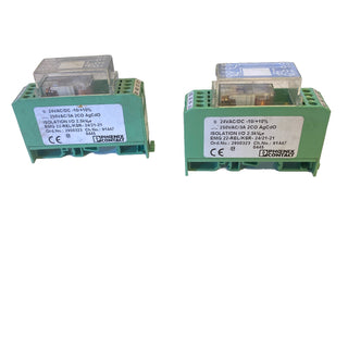 2x Phoenix Contact  EMG22-REL/KSR-24/21-21 2950323 Relaismodul -used-0