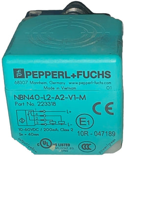 2x Pepperl+Fuchs NBN40-L2-A1-V1-M Induktiver Sensor – Set-Angebot1
