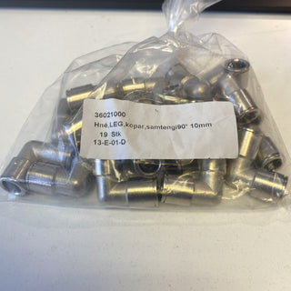 LEGRIS Winkelanschluss 36021000 | Neu | Ø 10mm beidseitig | Pneumatik Hydraulik3