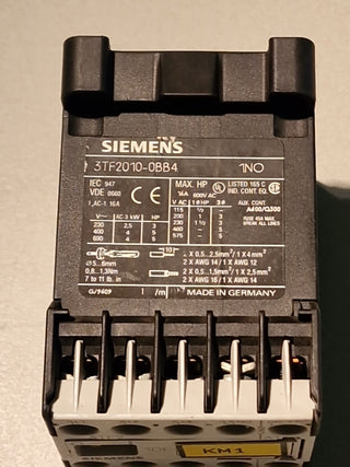 Siemens 3TF2010-0BB4 Kleinschütz/Hilfsschalter | 10E | 3TF2 | DC 24V#91