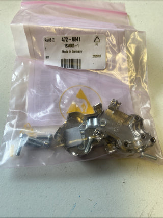 TE Connectivity D-Sub Gehäuse 9-polig abgewinkelt Metall 1534805-1 RS 472-6841 N