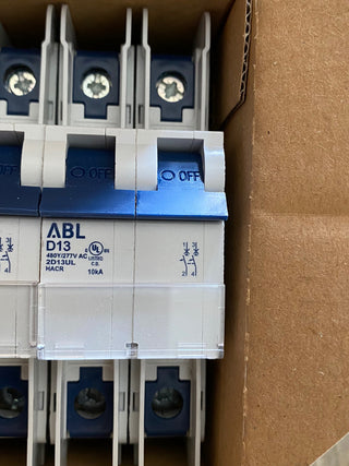 ABL Sursum 2D13UL – 13A D‑Kurve – 2‑poliger Leitungsschutzschalter1