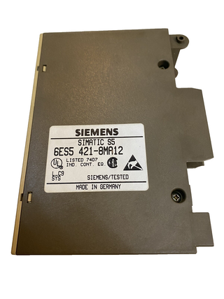 Siemens SIMATIC S5 6ES5421-8MA12 | Digitale Eingabe 8x 24V DC | Geprüft & Sauber0