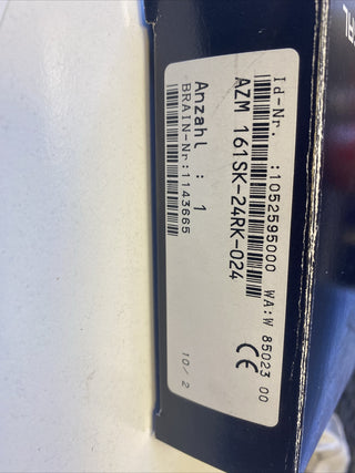 Schmersal AZM 161 Magnet-Verriegelungsschalter 24V AC/DC Arbeitsstrom – NEU1