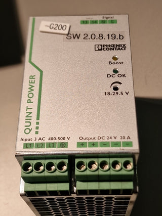 PHOENIX CONTACT Stromversorgung QUINT-PS/3AC/24DC/20 -25002570