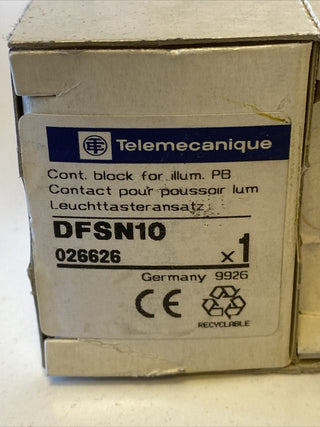 SCHNEIDER ELECTRIC DFSN10 Motorsteuerungsteil und Zubehör1