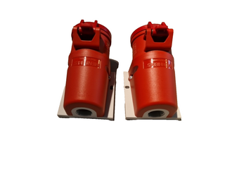 2x Mennekes CEE Buchse 3P+N+E 16A 400V rot IP44 neu1